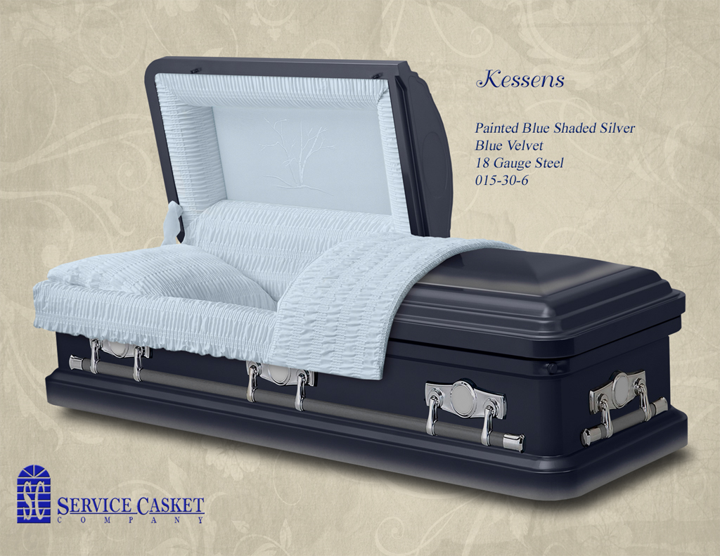 Kessens Blue Shaded Silver